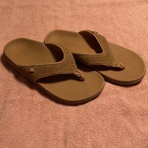 Spencor Tan Flip Flops